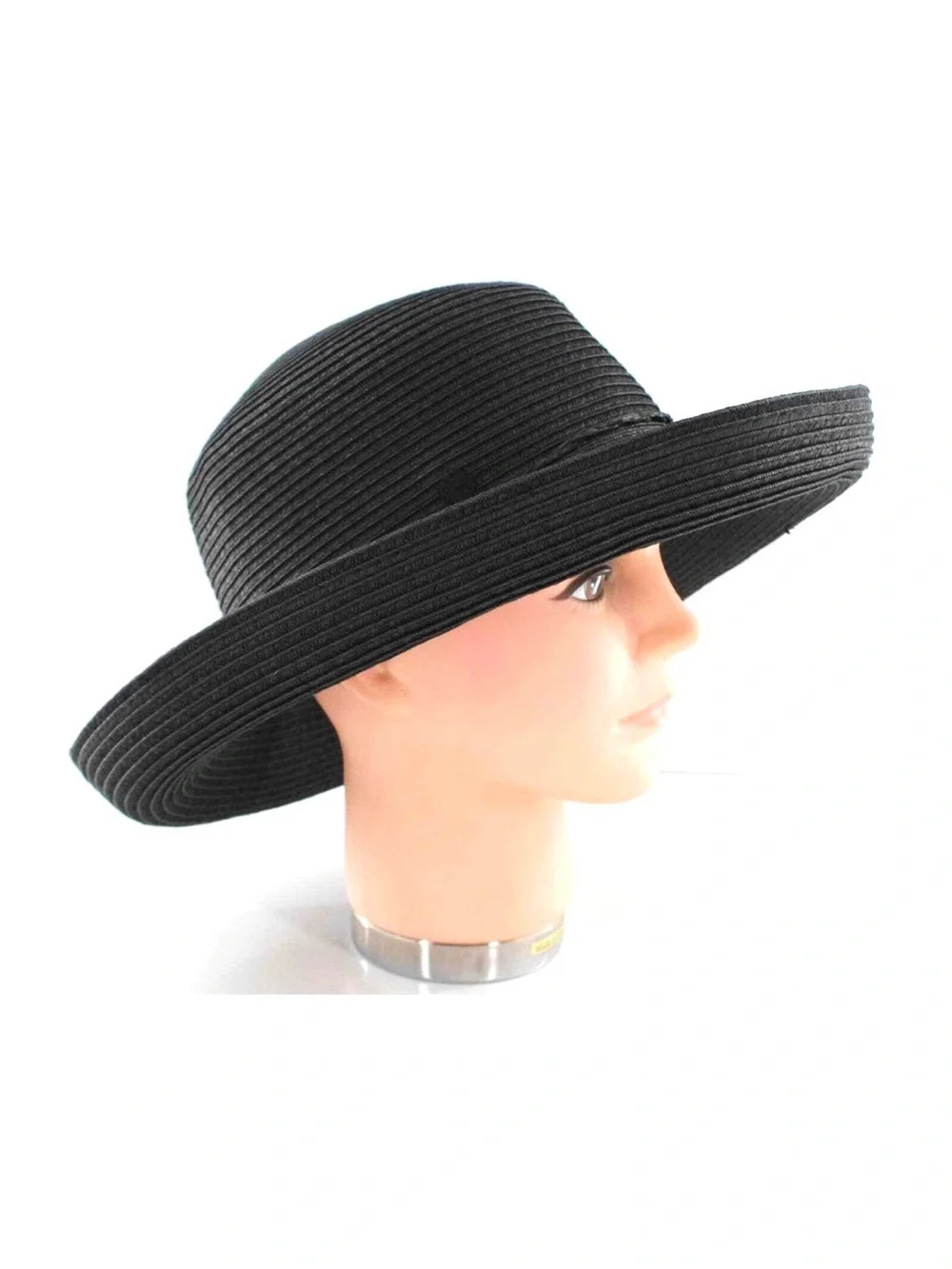 VINCE CAMUTO Down Brim Floppy Hat, black